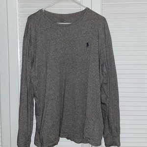 Polo Ralph Lauren long sleeve grey tee